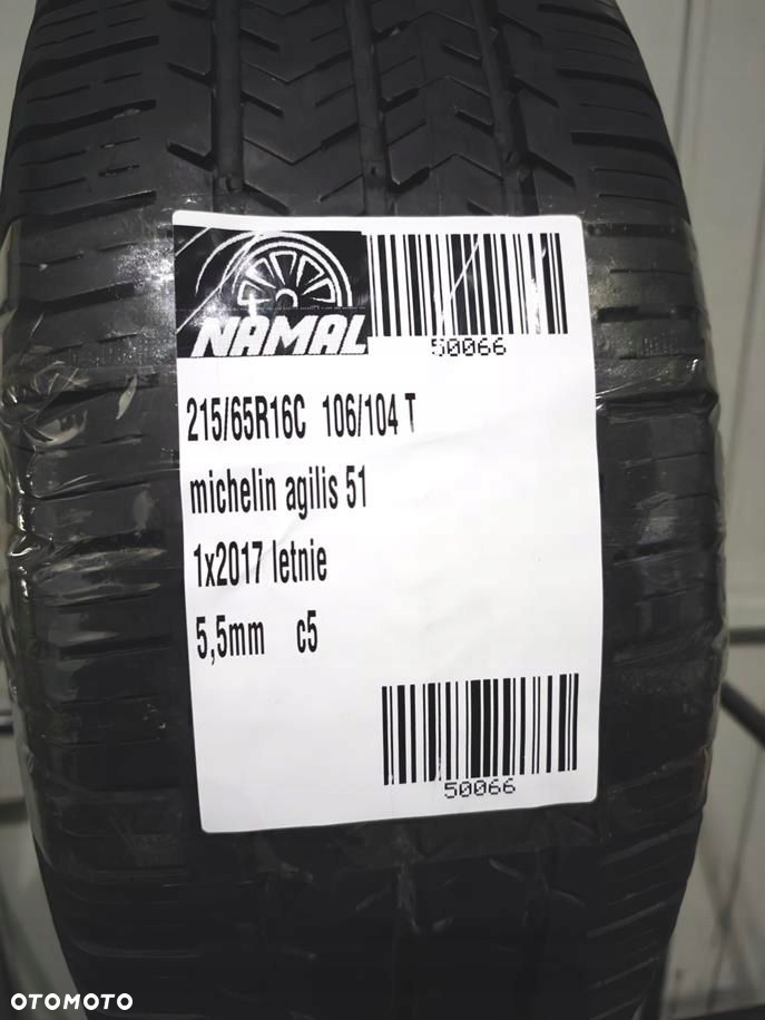 215/65r16C Michelin AGILIS51 opona pojedyncza 50066 - 8