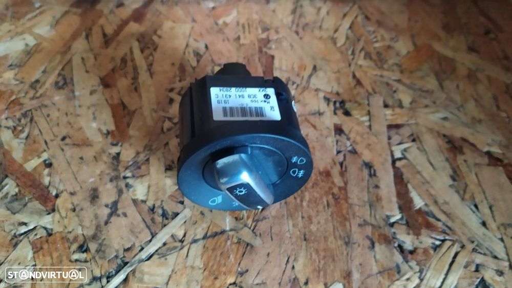 COMUTADOR DAS LUZES VOLKSWAGEN GOLF VI SCIROCCO PASSAT 3C8941431C - 1