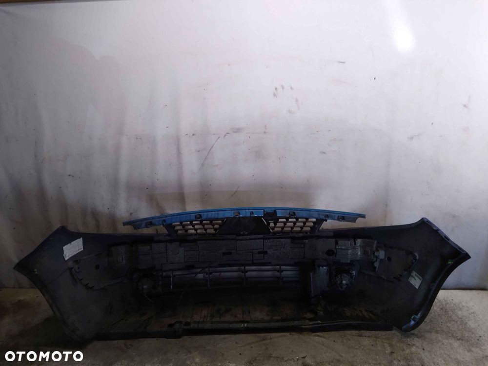 $ ZDERZAK PRZÓD PRZEDNI DO RENAULT MEGANE GRAND SCENIC 2 II HALOGENY TEI45 NIEBIESKI - 7