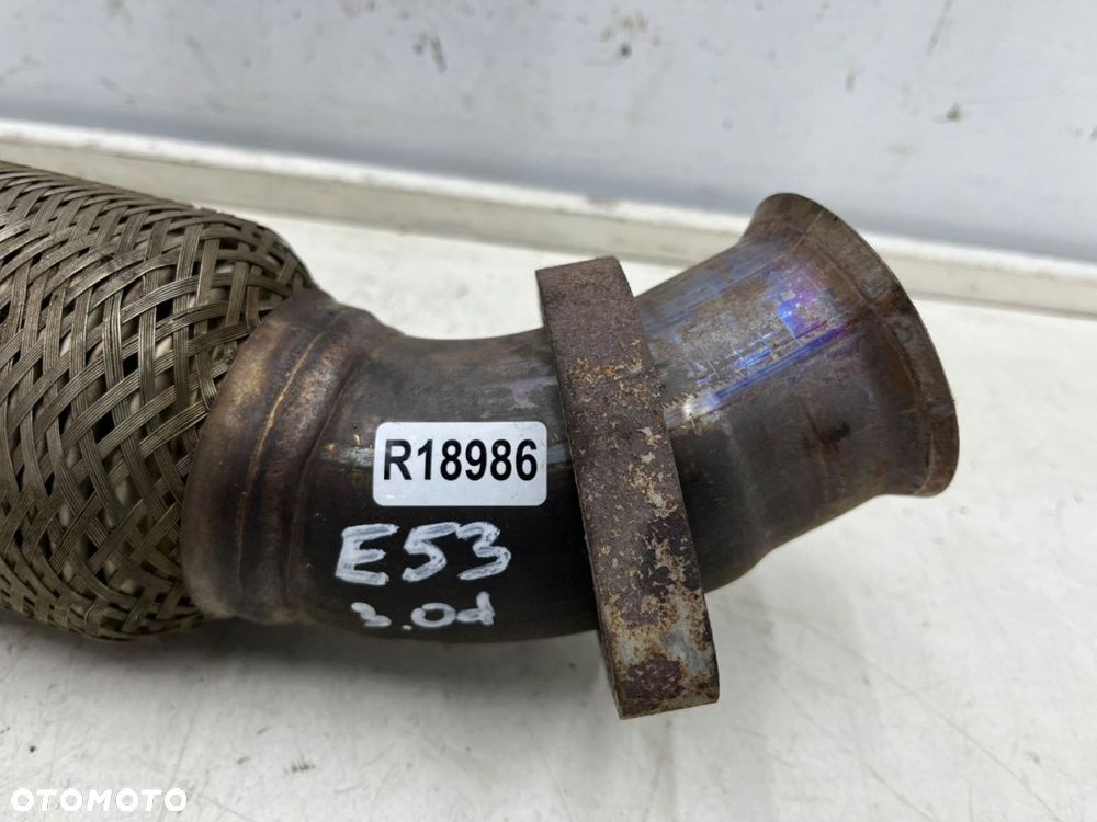 Wydech BMW X5 E53 99-03r. 3.0d M57 łącznik siatka elastyczna zlącze wydechu - 5