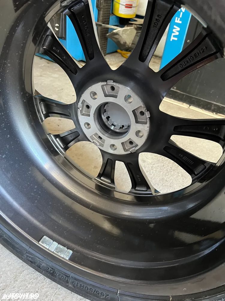 Jante BMW 19 R19 X5 X6 E53 E70 E71 F15 F16 anvelope iarna toate 4 aceasi marime - 8