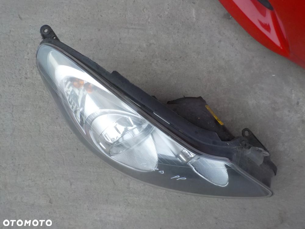 OPEL CORSA D 1.6T B OPC PRZÓD MASKA ZDERZAK BŁOTNIKI PAS PRZEDNI Z CHŁODNICAMI LAMPY UK KOLOR Z547 - 16