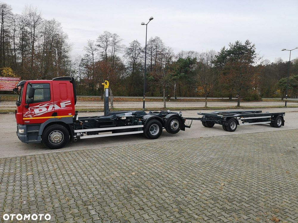 DAF CF 85.410 Hakowiec 6x2 Fornal Manual Salon Polska! - 24