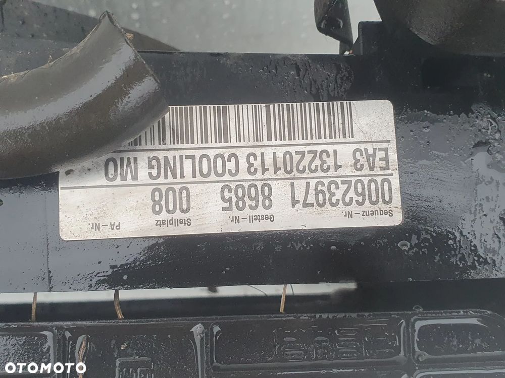 CHŁODNICE WENTYLATOR OPEL INSIGNIA I A 08R- 1.8 B - 3