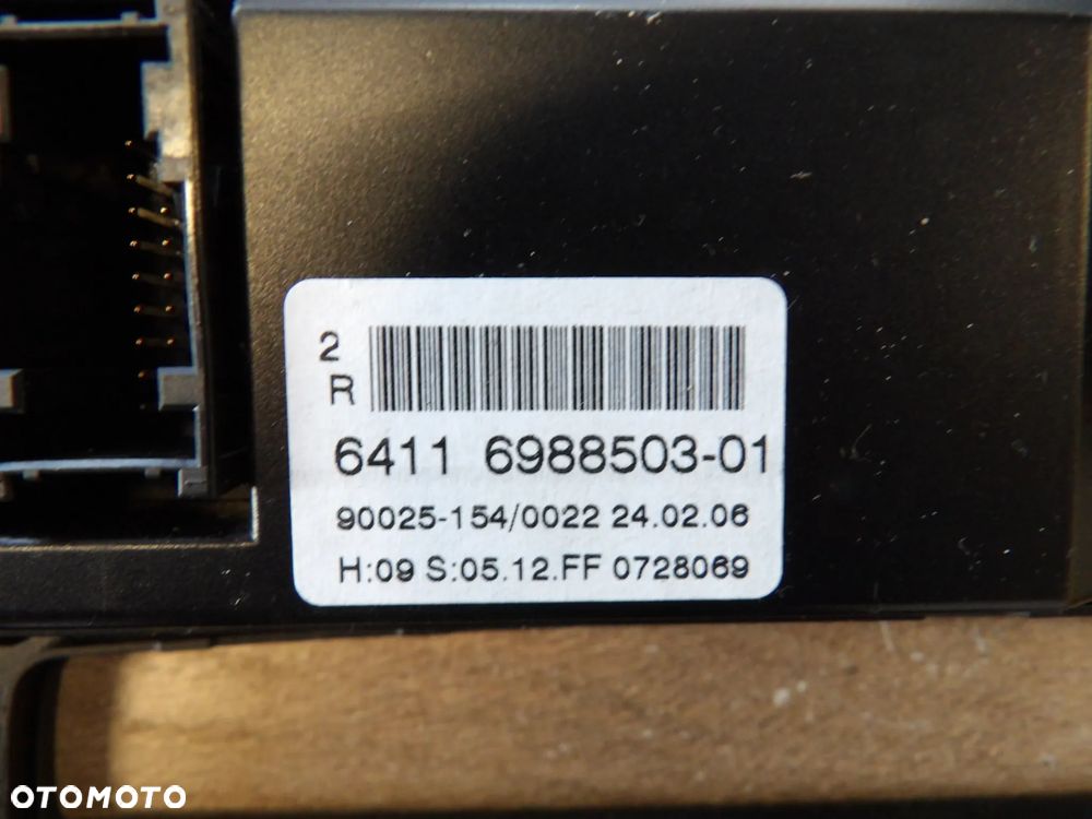 BMW - E60,E61 - PANEL KLIMATYZACJI - 7906437 - 3
