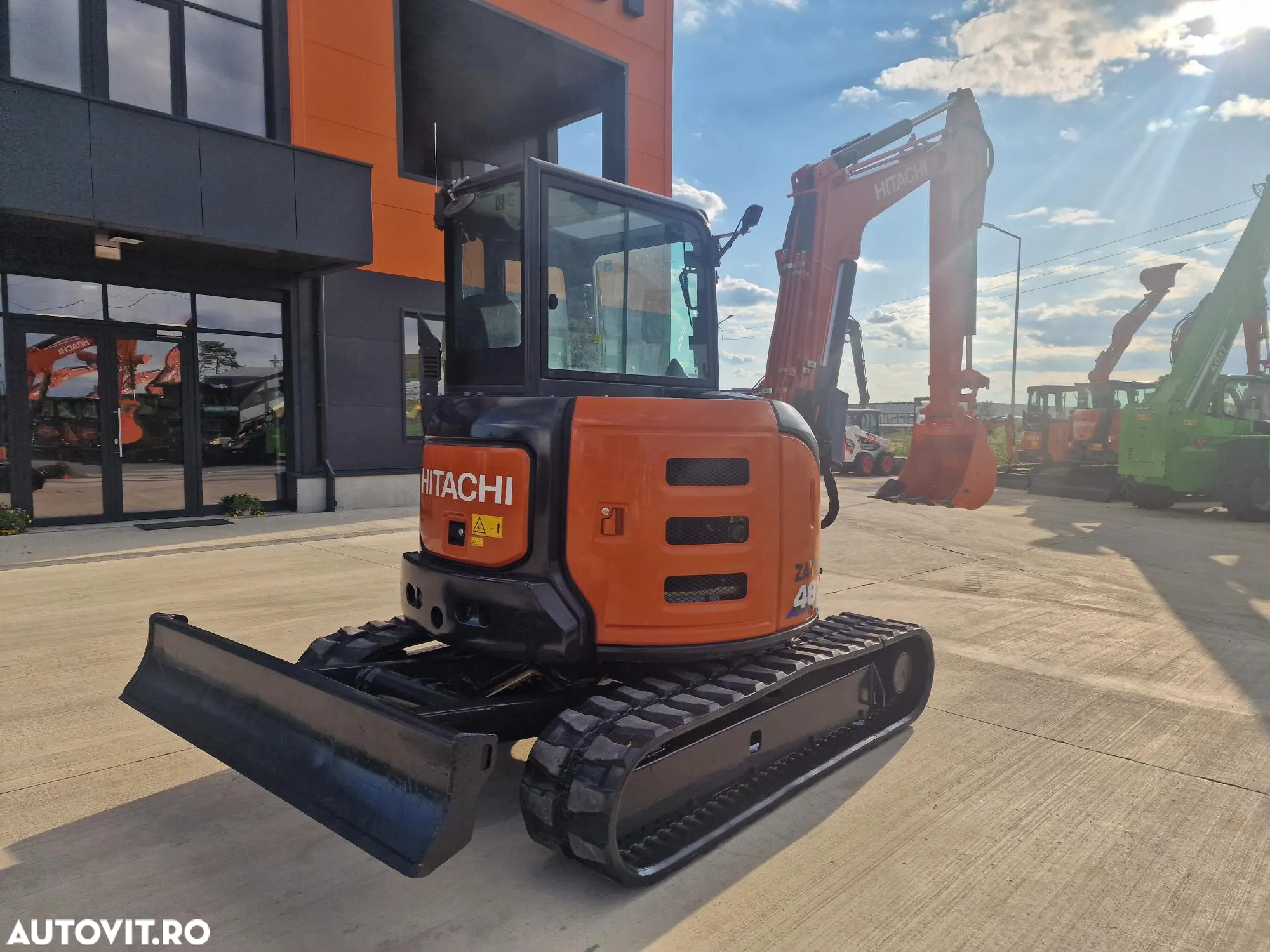 Hitachi ZX48, 5 TONE, 2023, 826h, CUPA NOUA,  44900 EUR+Tva, inst picon, senile 90% ok, computer de bord, produs in JAPONIA, CA SI NOU, posibilitate lkeasing 4 ani-PROMOTIE 44900 EUR+Tva - 15