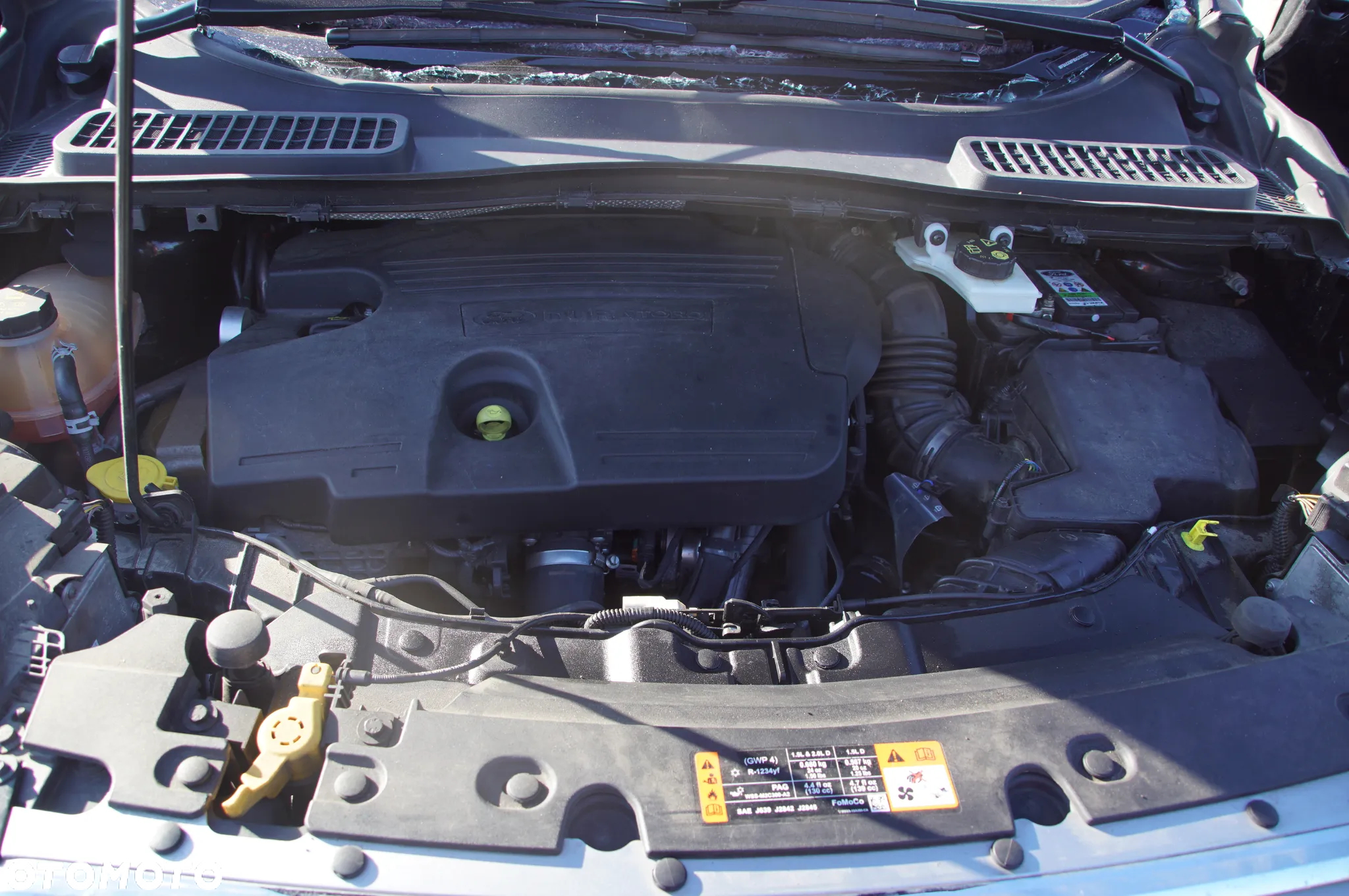 Auto na części - Ford Kuga MK2 2.0 TDCI 150 KM T7MA CMMT6 Shadow Black 2017R Drzwi Szyby Klapa Felgi Lampa Skrzynia Silnik - 18