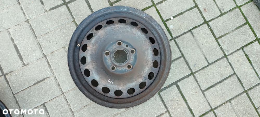 FELGI STALOWE 5x112 6.5x15 CALI ET47 AUDI SEAT SKODA VW KOMPLET 4 sztuki - 5
