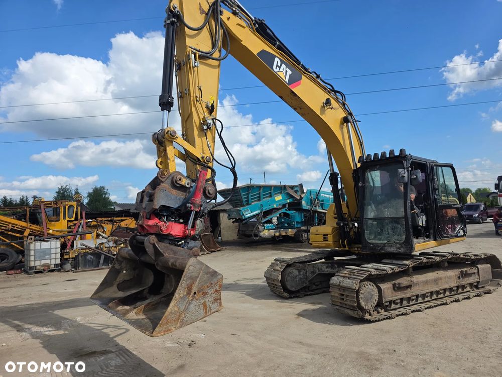 Caterpillar CAT 319 D Rototil Podwójne Wypinany Dłuższy Still - 11