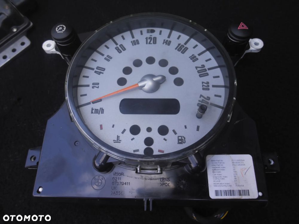 MINI COOPER S R53 R50 1.6 K STEROWNIK MOMPUTER SILNIKA 7542310 ZESTAW STARTOWY EUROPA - 6
