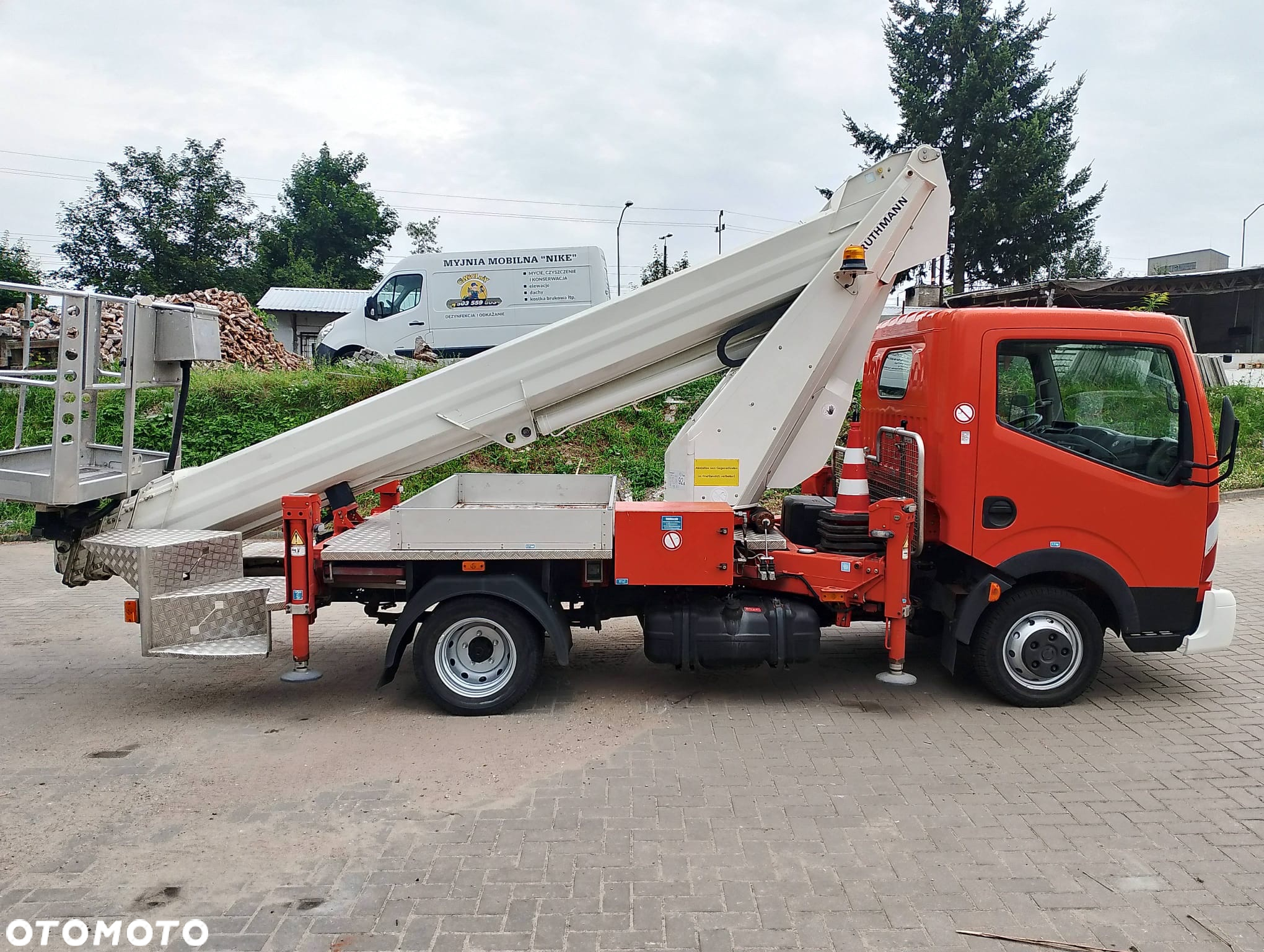 Nissan Podnośnik Koszowy Ruthmann TB 270 27Metró  15W Bok Zwyżka Stan Idealny jak Wumag GSR Multitel - 16