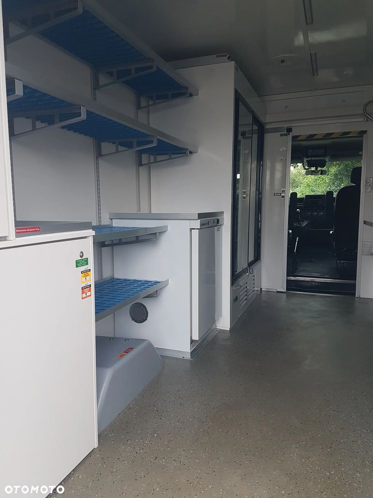 Renault MASTER SKLEP BAR FOODTRUCK KONTENER NISKOPODŁOGOWY AUTOSKLEP AGREGAT AC KLIMA DMC 3500KG - 19