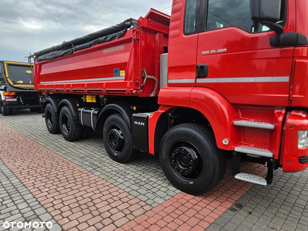 MAN TGS 35.460 WYWROTKA 8X4 MEILLER-KIPPER+HYDROBURTA! - 24