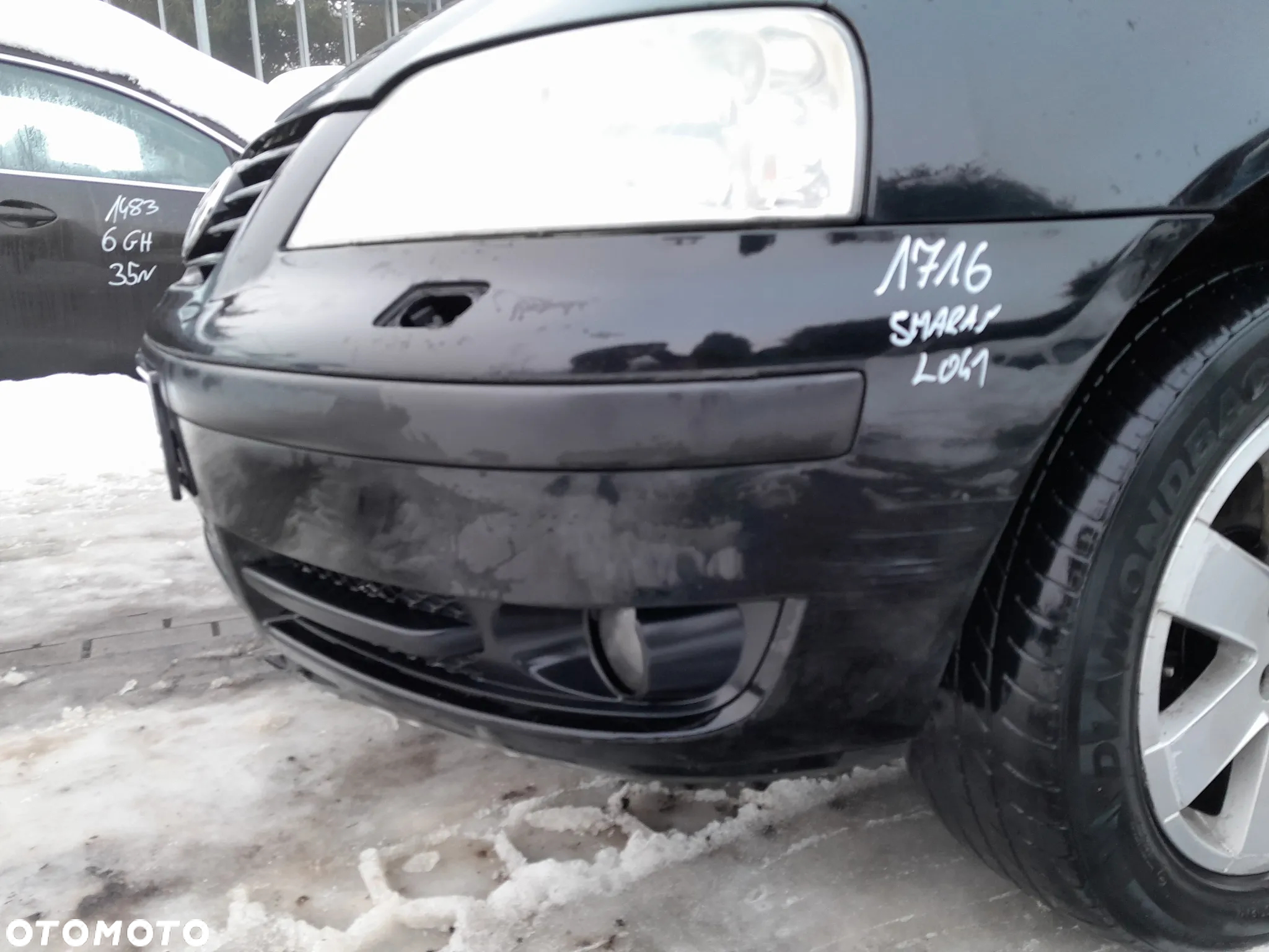 VW SHARAN I LIFT ZDERZAK PRZEDNI PRZÓD SPRYSKI XENON KOLOR: L041 - 2
