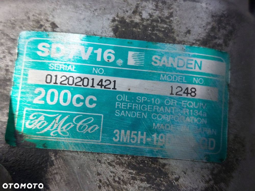 SPRĘŻARKA KOMPRESOR KLIMATYZACJI MAZDA 3 I BK 1.6 D 3M5H-19D629-GD - 3