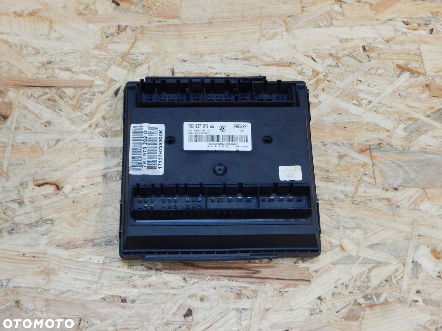 VW T5 MODUŁ STEROWNIK KOMFORTU 7H0937049AA - 1