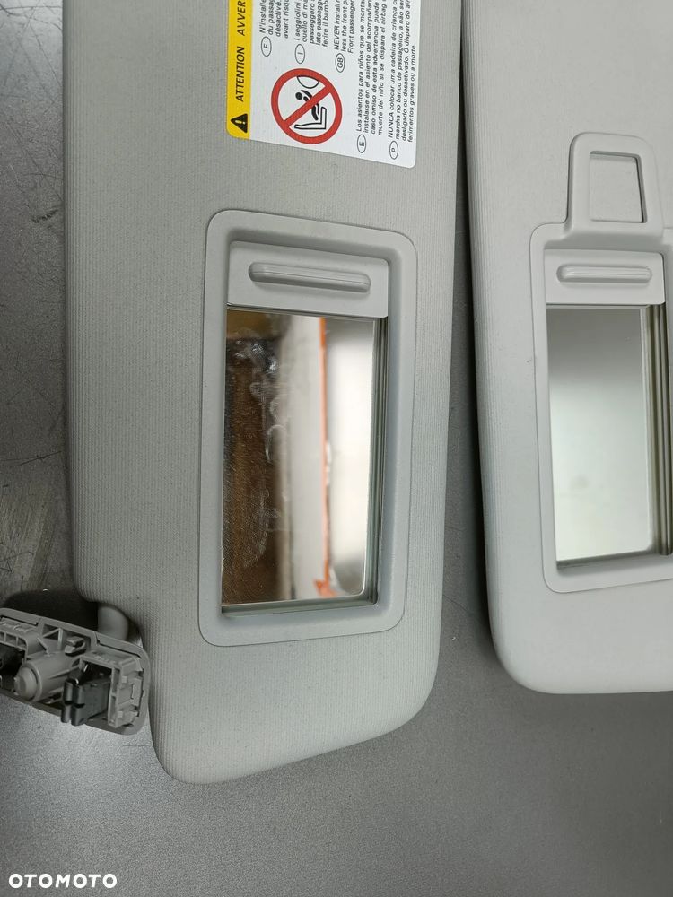 Osłona przeciwsłoneczna Prawa Lewa Skoda Octavia 3 III Słonecznik Prawy Lewy Słoneczniki - 6