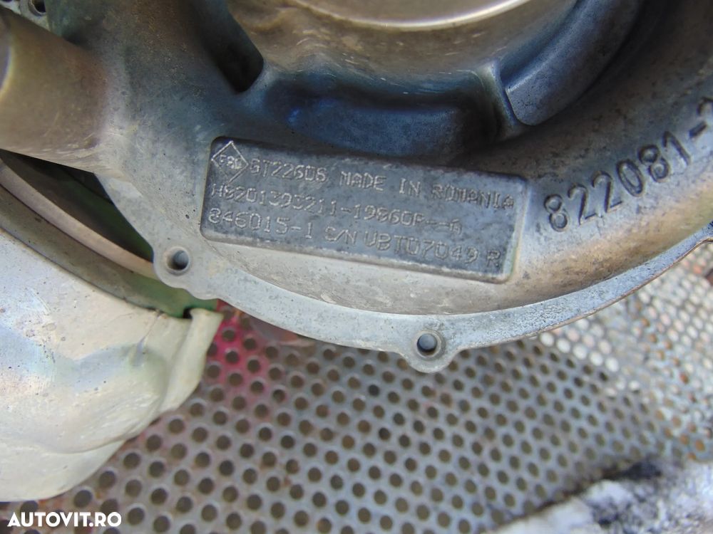 Turbine Renault Master 2.3 biturbo Nissan Nv400 Opel Movano cod 8201393211 8201393207 - 4