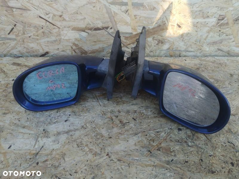LUSTERKO LEWE PRAWE 2 SZT KOMPLET IRMSCHER OPEL CORSA C - 4