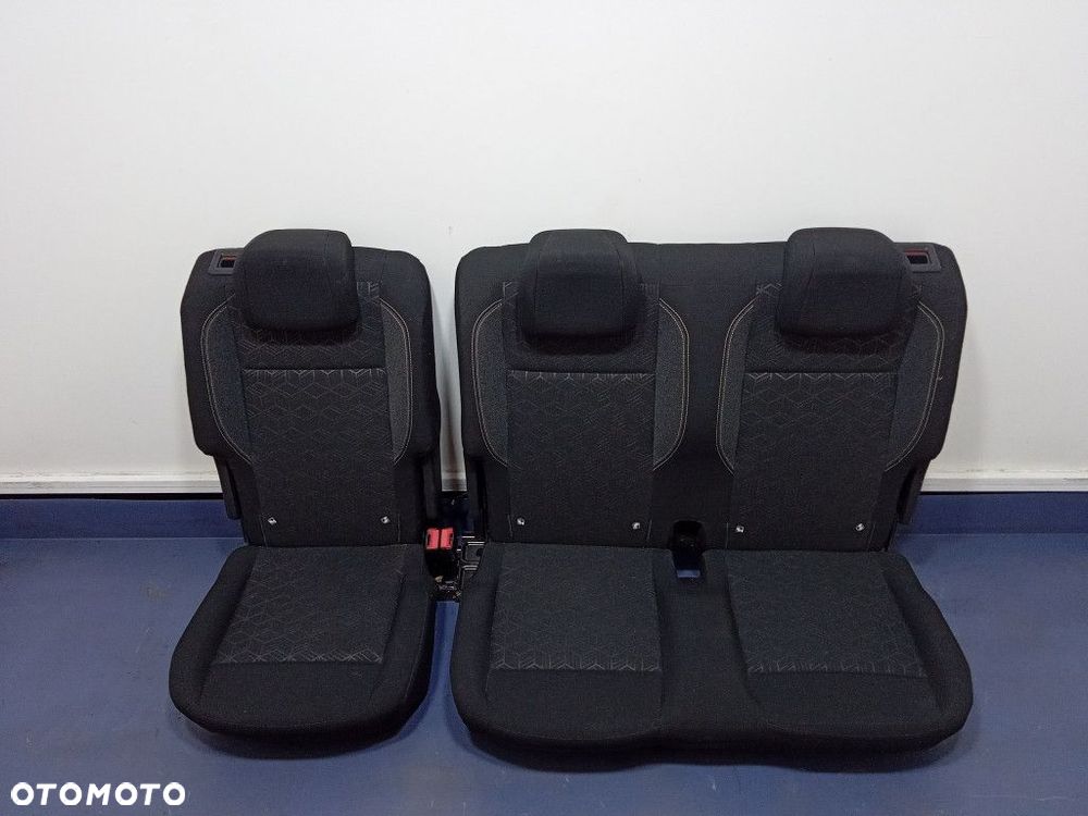 PEUGEOT RIFTER FOTEL TYŁ TYLNA DZIELONA KANAPA - 1