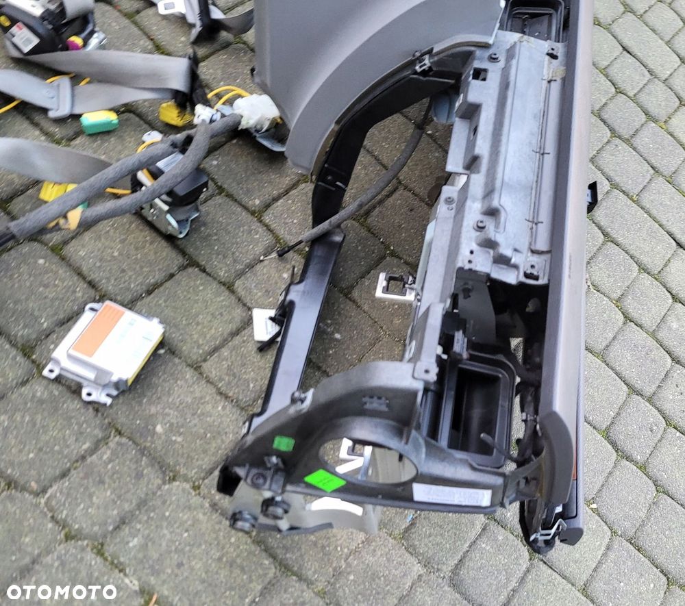 VW PHAETON II LIFT DESKA KONSOLA PODUSZKI PASY AIRBAG ORYGINAŁ 10-15R - 9