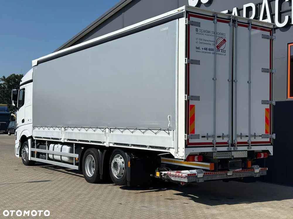 Mercedes-Benz Actros 2542 / E6 / burto-firanka 8,5 m + winda / 21Epal / z Niemiec / sypialka plandeka firana skrzynia - 4