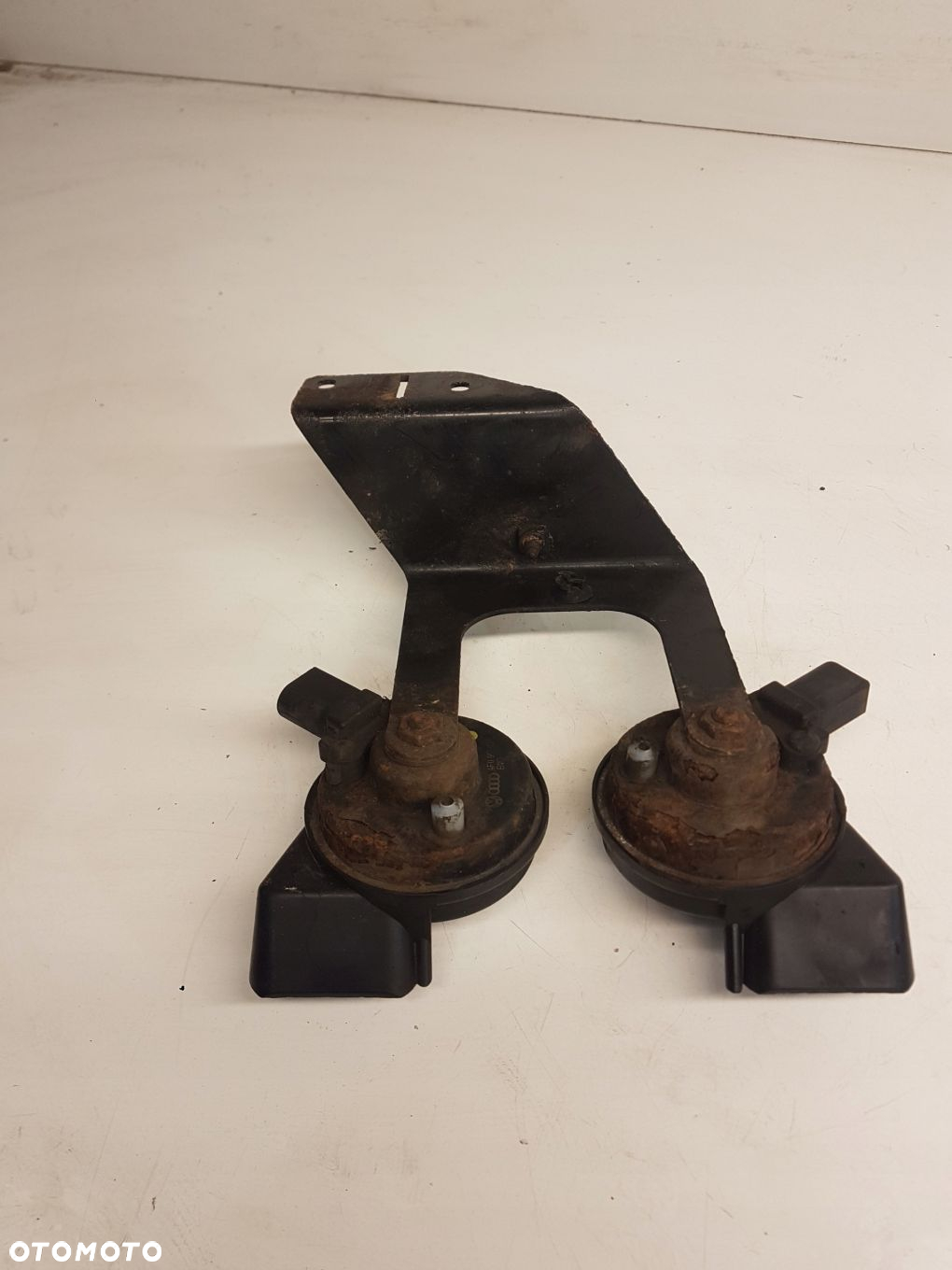 KLAKSON SYGNAŁ AUDI A6 C6 4F0951229 KOMPLET - 3