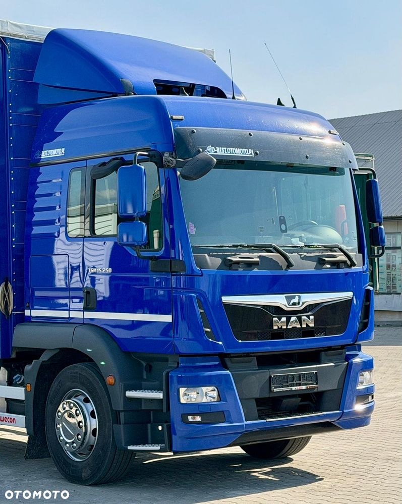 MAN TGM 15.250 / FIRANKA / WINDA / 23 EUROPALETY / SYPIALKA / DWA ŁÓŻKA / 2018 ROK - 6