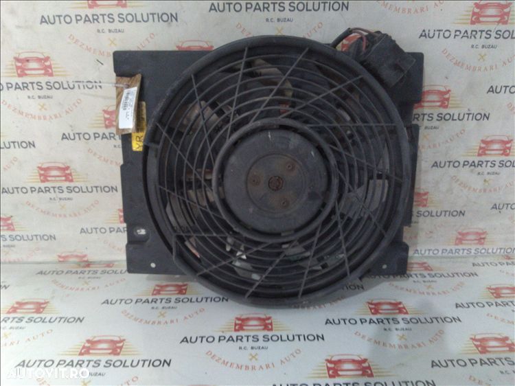electroventilator radiator ac opel astra g 1.6 b 16v an fabr. 2002 - 1