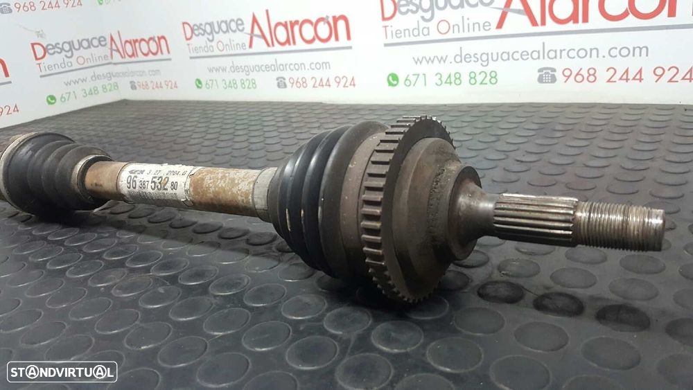 TRANSMISSÃO FRENTE ESQUERDA PEUGEOT 206 BERLINA X-LINE - 6