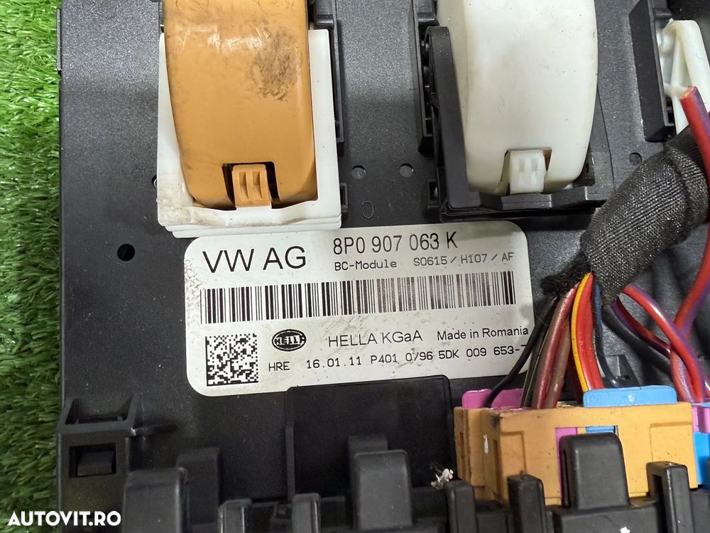 MODUL CONFORT (5 BUC.) AUDI A1 / A1 SPORTBACK 8X 1.4 BENZINA 2012 / AUDI A3 SPORTBACK 8P 1.4 BENZINA 2011 / SKODA SUPERB 2 FACELIFT 2.0 DIESEL 2014 COD OEM 8X0907063G 8P0907063K 1K0937087AL 8P0907063N - 6
