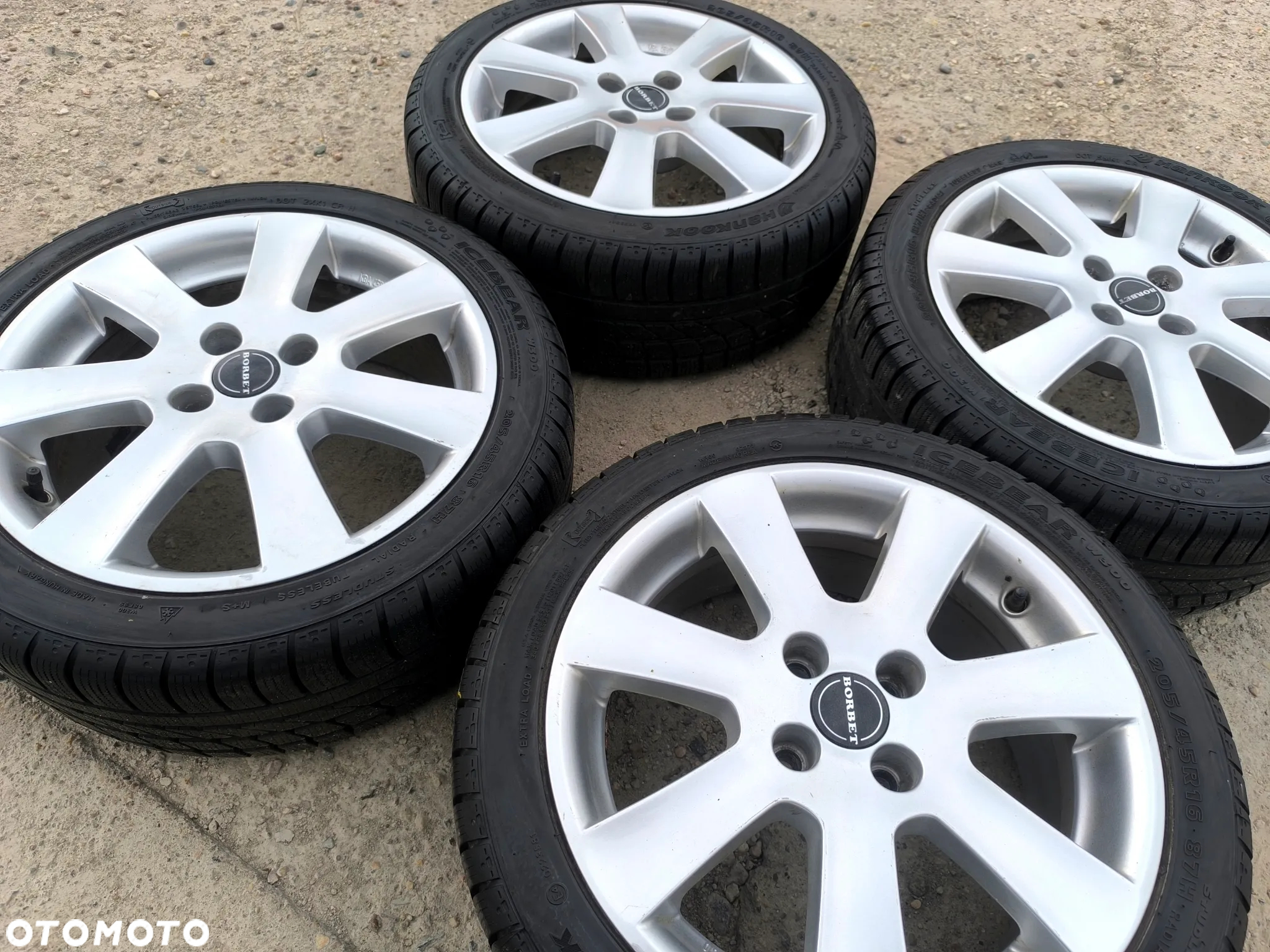 4x100 Felgi Aluminiowe Alufelgi 16 Koła Zimowe Zima OPEL DAEWOO DACIA RENAULT NISSAN HONDA HYUNDAI KIA MAZDA TOYOTA BMW VW SEAT MINI SUZUKI 6mm Legnica ALU-RAD 205/45 - 4