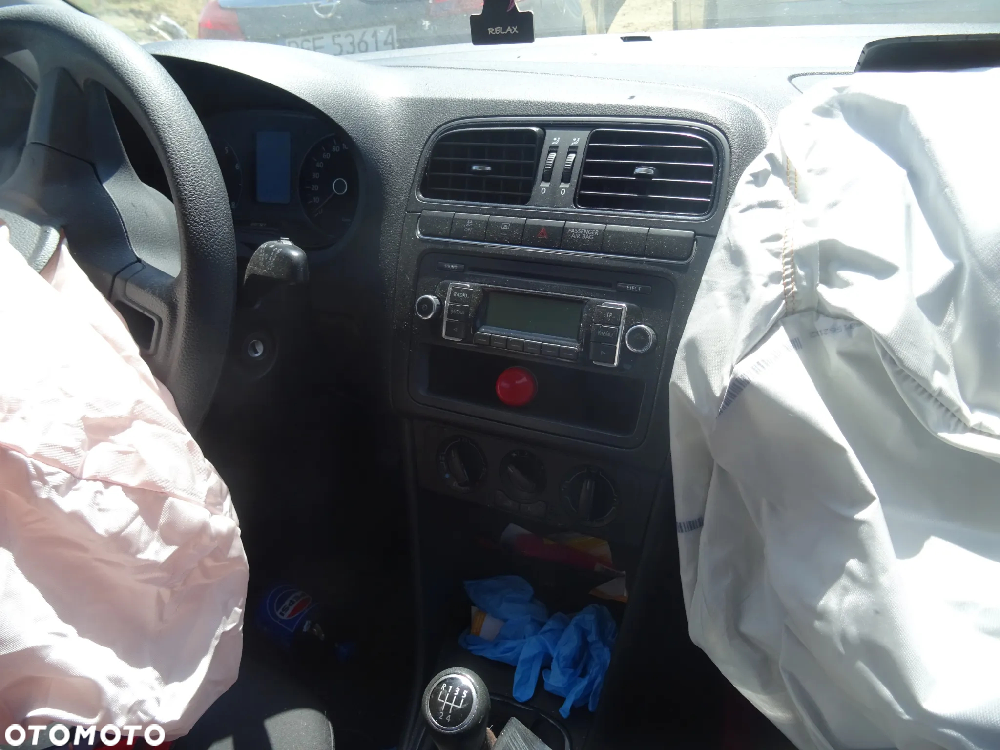 Vw Polo 2010 lakier(LO41) na części maska zderzak błotnik drzwi klapa - 6