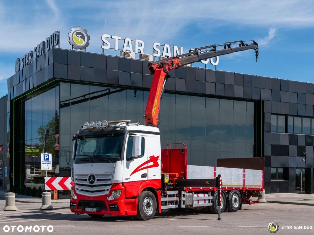 Mercedes-Benz ACTROS 2542 6x2 Palfinger PK 22002 EH HDS Żuraw Rotatot Winda - 4