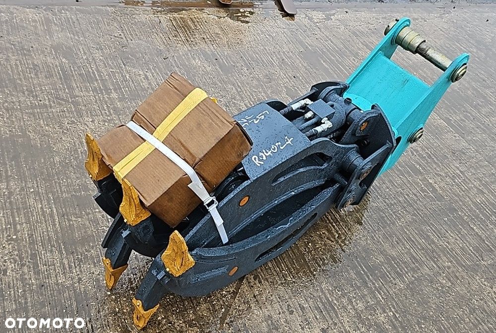 Chwytak hydrauliczny obrotowy sortujący wyburzeniowy kleszcze pięciopalczaste Toft 04G, 300kg CAT 306 CAT 307 NOWE!!! - 4