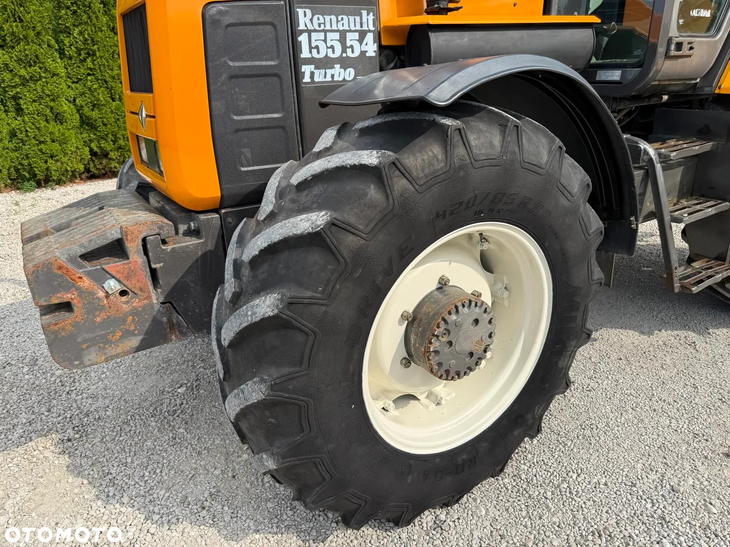 Renault 155.54 CIĄGNIK TRAKTOR / JEDYNIE 4980 MTH / KLIMA / SPROWADZONY / PIĘKNY / ORYGINAŁ / ZADBANY / 1995 ROK / SILNY / 145-14 bb 155-54 bb 120-54 vv 133-54 hh 110-14 hh 110-54 case - 22