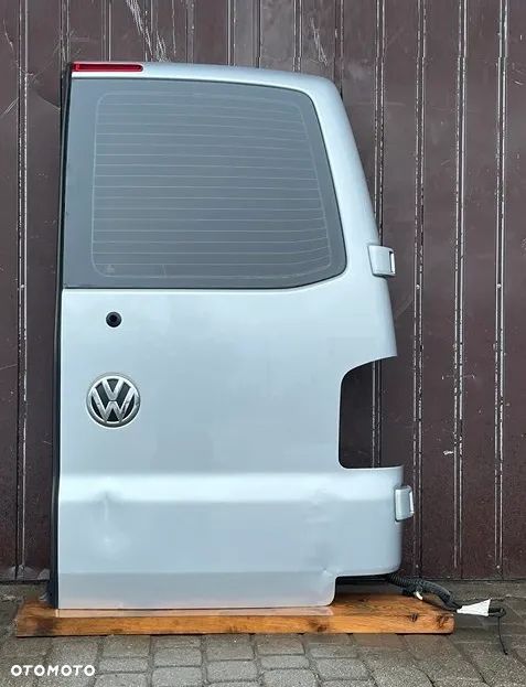 DRZWI TYLNE TYŁ SKRZYDŁOWE PRAWE SREBRNE LA7W VW T5 LIFT T6 CARAVELLE MULTIVAN TRANSPORTER - 1