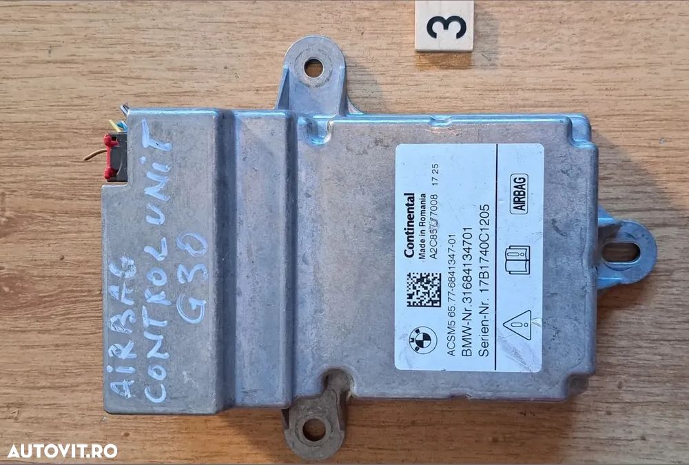 Modul airbag Original BMW G30 G31 G32 G11 G12 G05 G06 G07 - 1