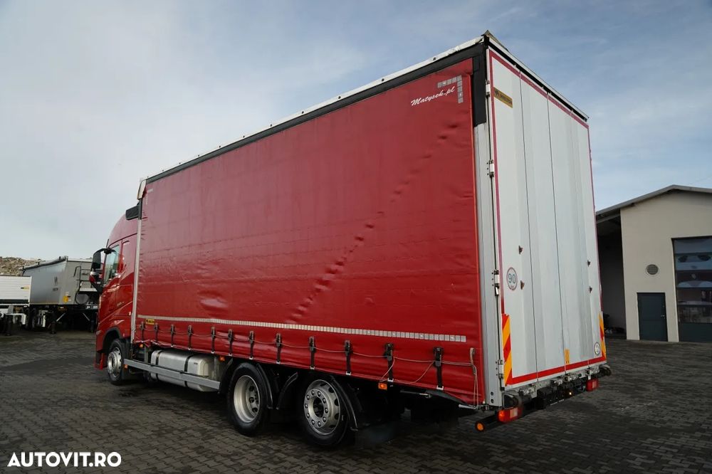 Volvo FH 460 / SOLOWKA / I-SAVE / I-PARK COOL / DIRECȚIE ȘI PUNTE RIDICABILĂ / WIELTON / CORTINĂ ARMATĂ - 6