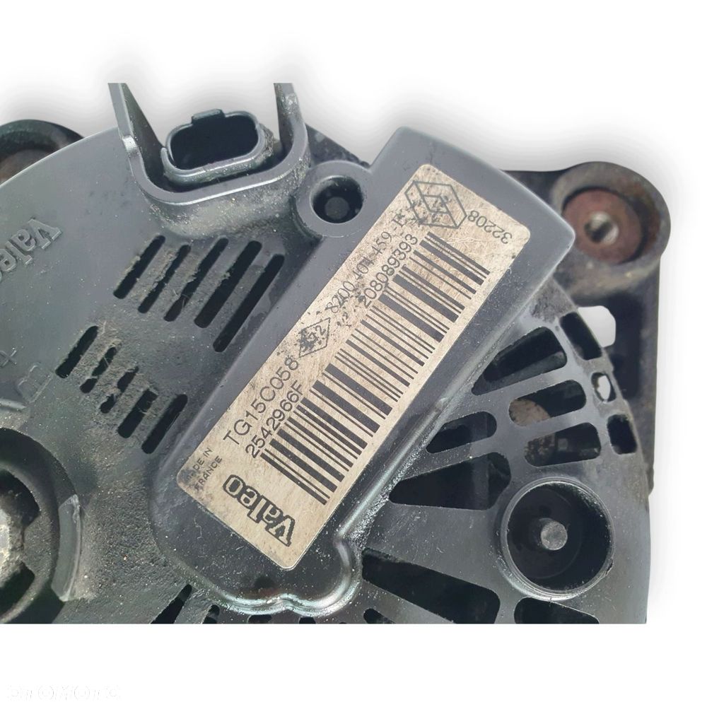 ALTERNATOR Renault Trafic Vivaro 2.0 DCI Valeo 8200404459 TG15C058 2542966E - 7