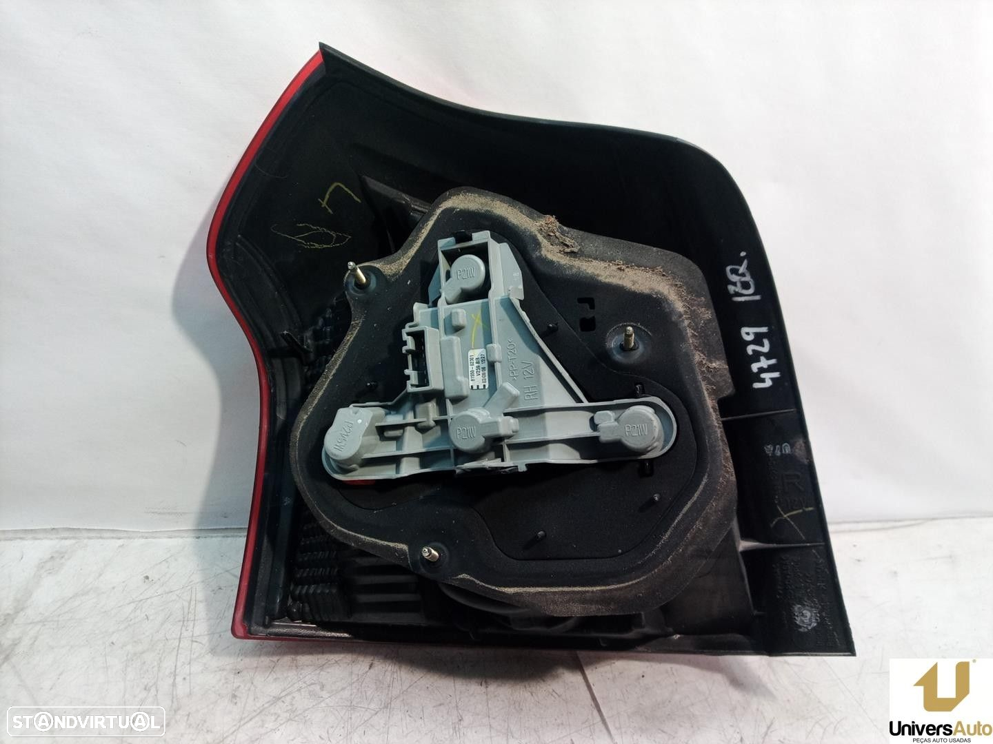 FAROLIM TRASEIRO ESQUERDO TOYOTA COROLLA 2006 -8156102300 - 3
