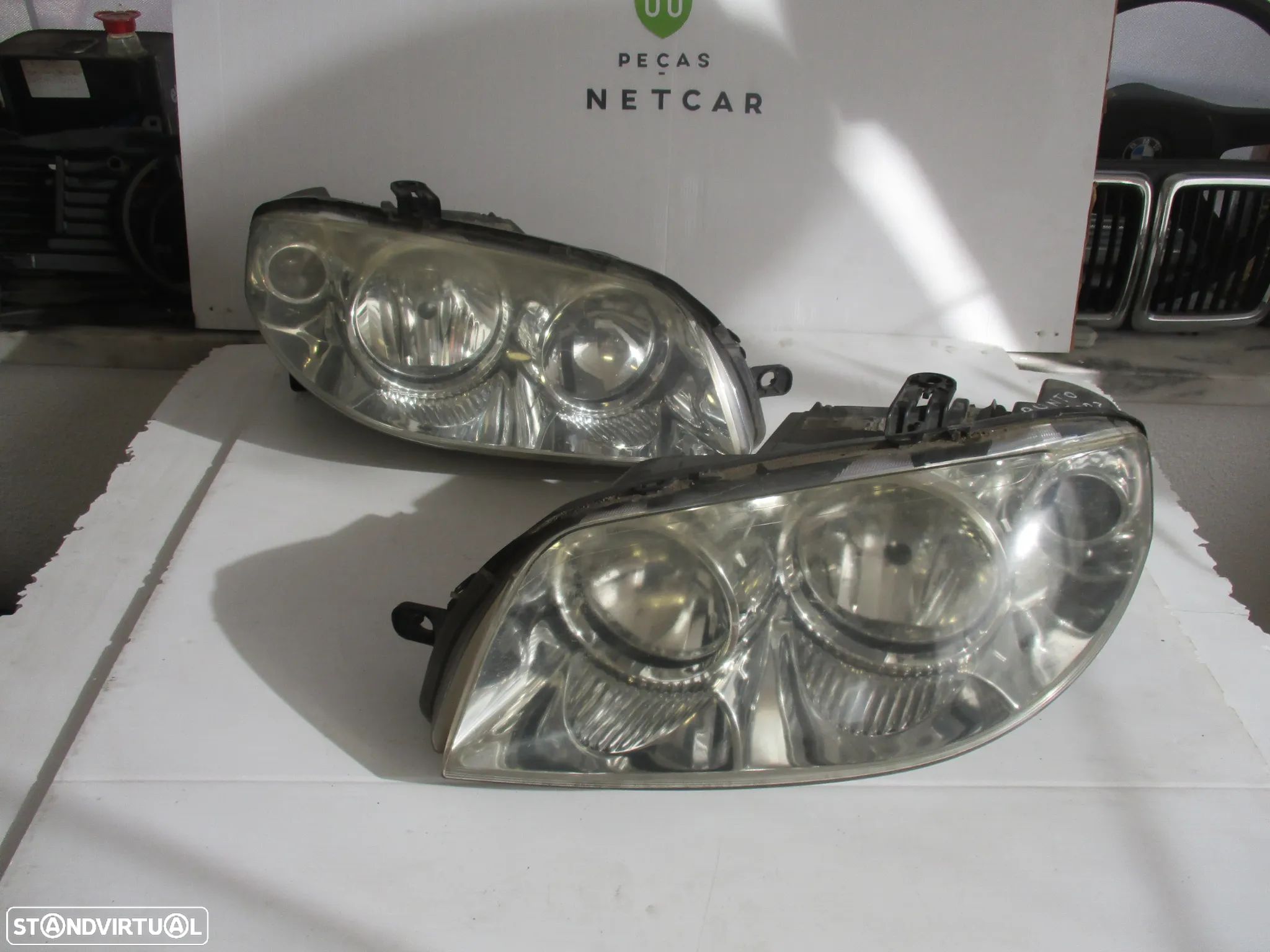Farol Optica Fiat Punto 2003 a 2005 Esq Dto - 1