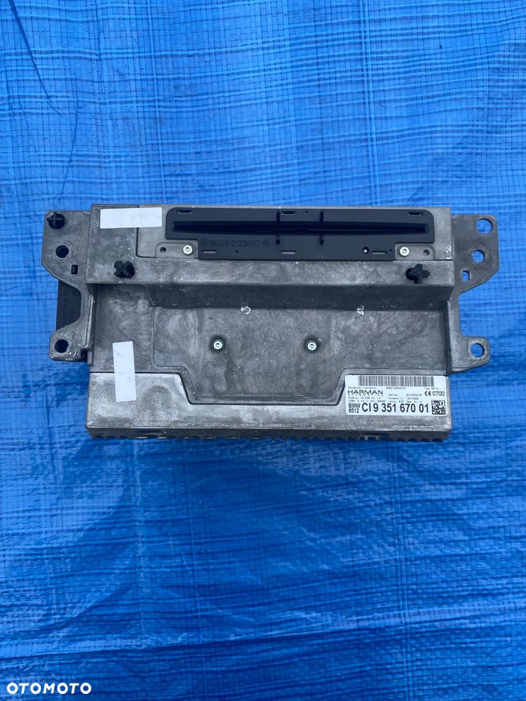 NAWIGACJA NAVI RADIO  9321016 T8GB067 BMW 5 F10 F11  14R RADIOODTWARZACZ ORYGINAŁ - 2