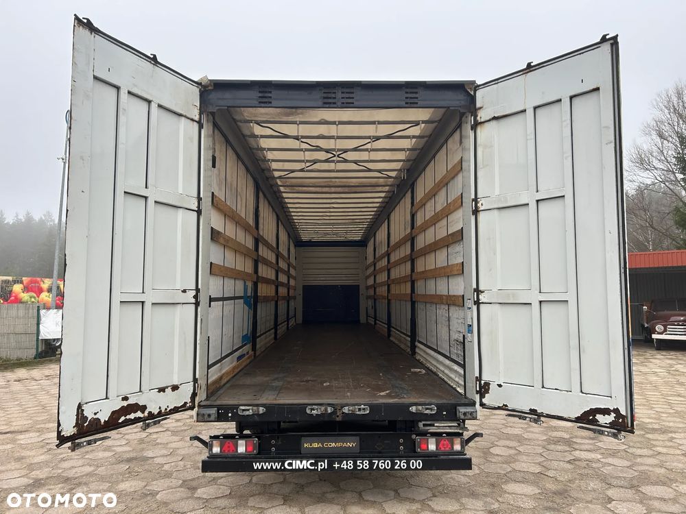 CIMC FIRANKA MEGA / OSIE SAF / 2020 ROK / PODNOSZONY DACH / NACZEPA POLSKIEJ PRODUKCJI !! FIRANKA MEGA R 19.5 / PODNOSZONY REGULOWANY DACH - 28