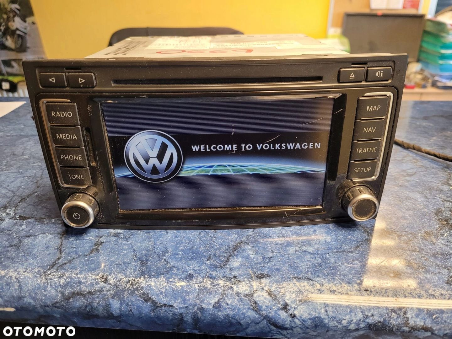 VW TOUAREG I T5 RADIO NAWIGACJA 7L6035680 - 1