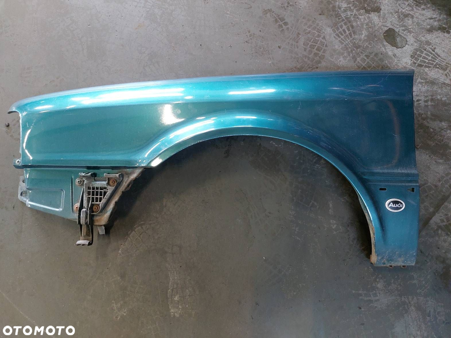 KOMPLETNY PRZÓD KLAPA ZDERZAK LAMPA BŁOTNIK AUDI 80 B4 LZ6P - 2