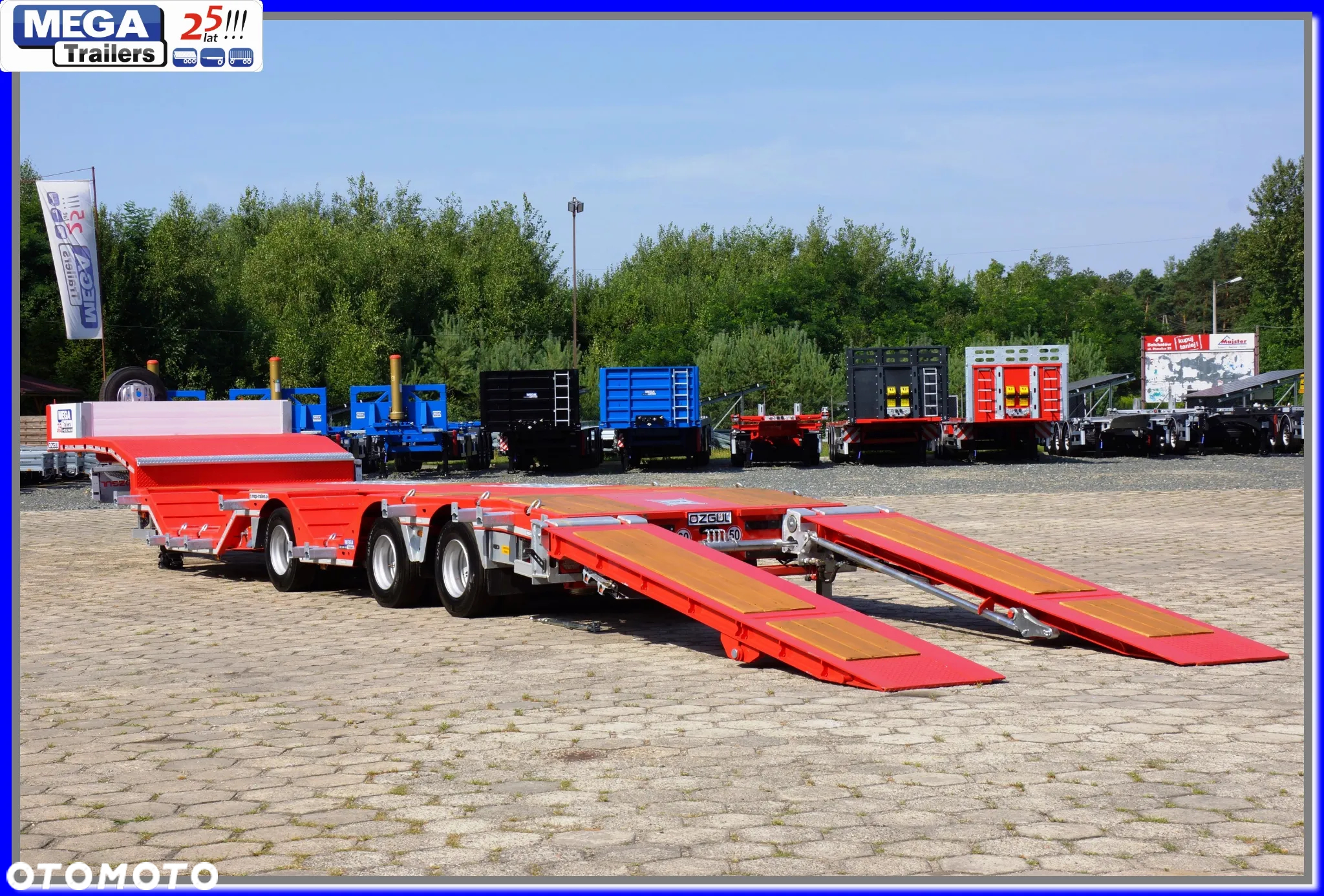 Inny Laweta 3 osie, 4 x zagłębienia kół, 58 T DMC !!! - 11