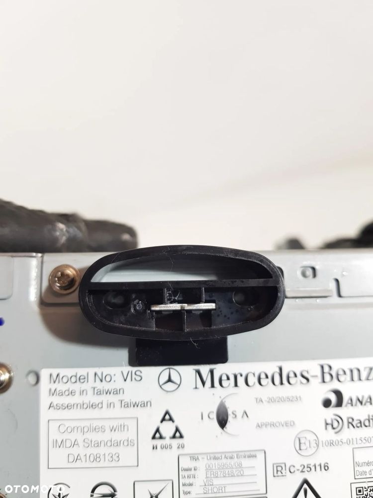 RADIO SAMOCHODOWE NAWIGACJA A4479001020 MERCEDES VITO W447 - 12