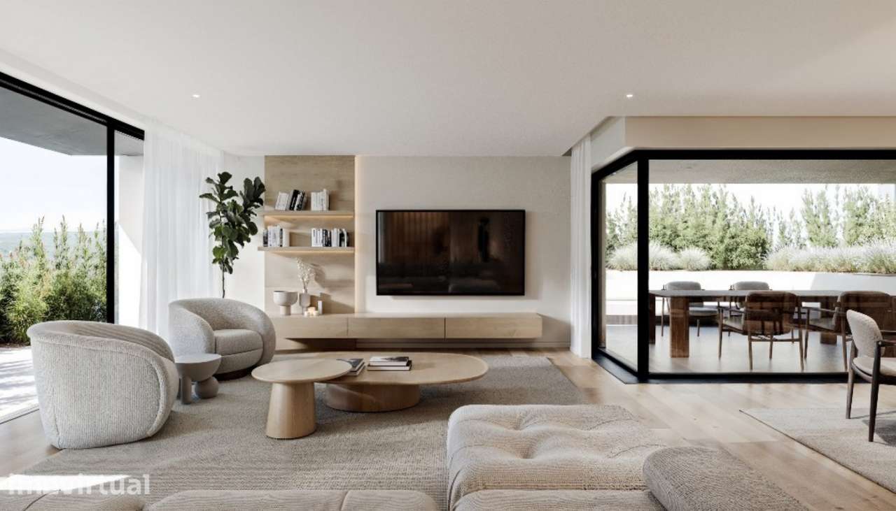 Moradia V3 com vista de mar, jardim e piscina em Canidelo - Grande imagem: 2/12