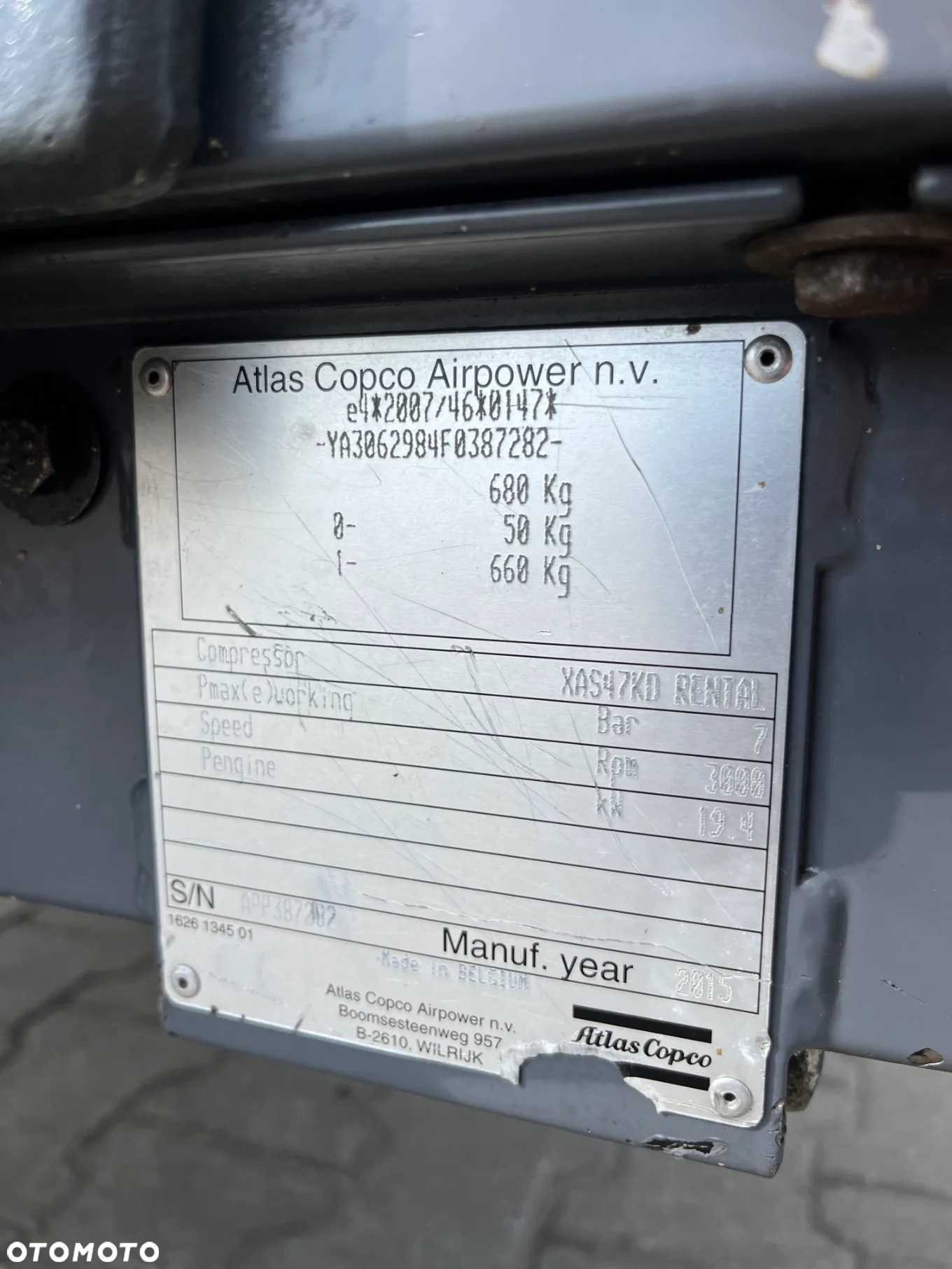 Atlas Copco XAS 47 - 13